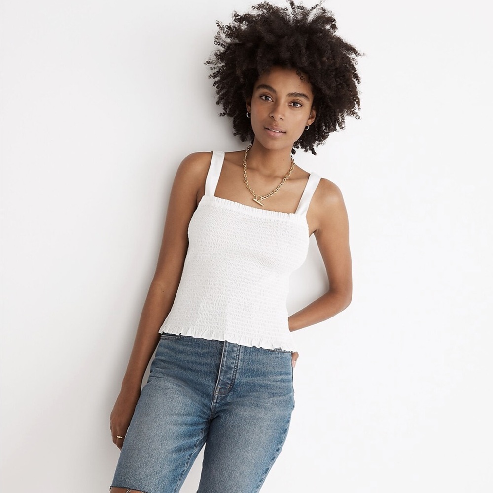 Lucie Smocked Tank Top